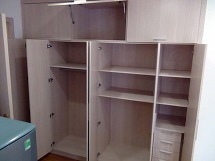 部屋番号”01”と”04”は収納スペースが豊富です