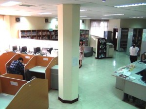 VJCCハノイ図書館の風景