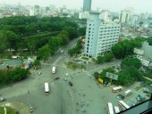 16階の眼下に広がる風景「V-TOWERが直ぐそこです」