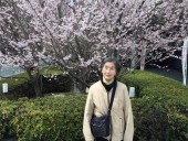 おかんと最後に行った「護国神社」の桜の下で