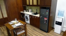 もう一タイプの1ベッドルームのキッチン