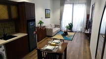 1ベッドルームのリビングダイニングキッチン