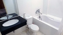 バルタブはありますが、お湯タンクは50Lですので肩までゆったりは厳しいですね