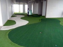 ゴルフの練習スペースも用意されています