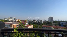 最上階の1bedバルコニーから見渡すことが出来る風景