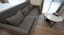 Studioタイプのソファーは、ベッドにもなります
