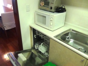 食器洗浄機付きのキッチン