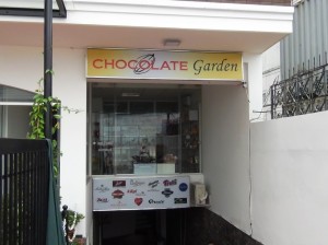 2013年に開業した世界のチョコレートが置いている店「CHOCOLATE Garden」