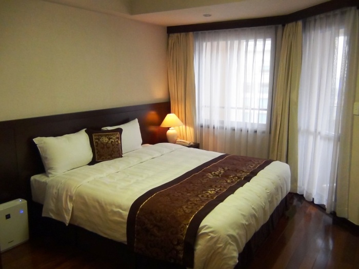 寝心地の良いベッドのマットレス「Sofitel Legend Metropole Hanoi Hotelと同じマットレスを使っています。抜群のスプリングの良さです」